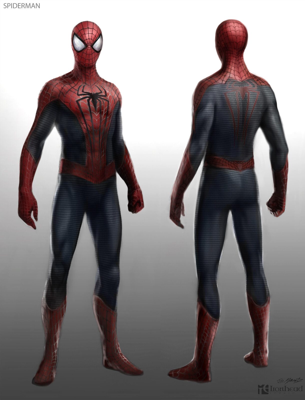 Amazing Spiderman 2 Spiderman Concept Art