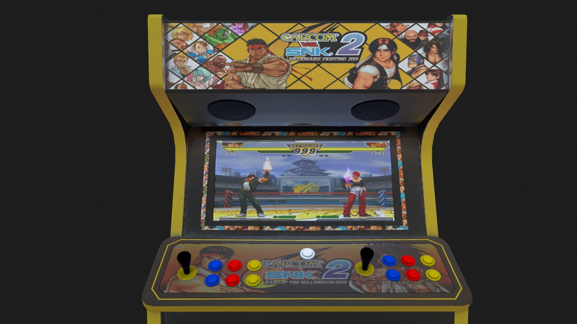 Capcom Vs Snk 2 Arcade Cabinet