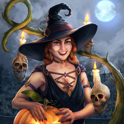 Markus stadlober halloween witch insta