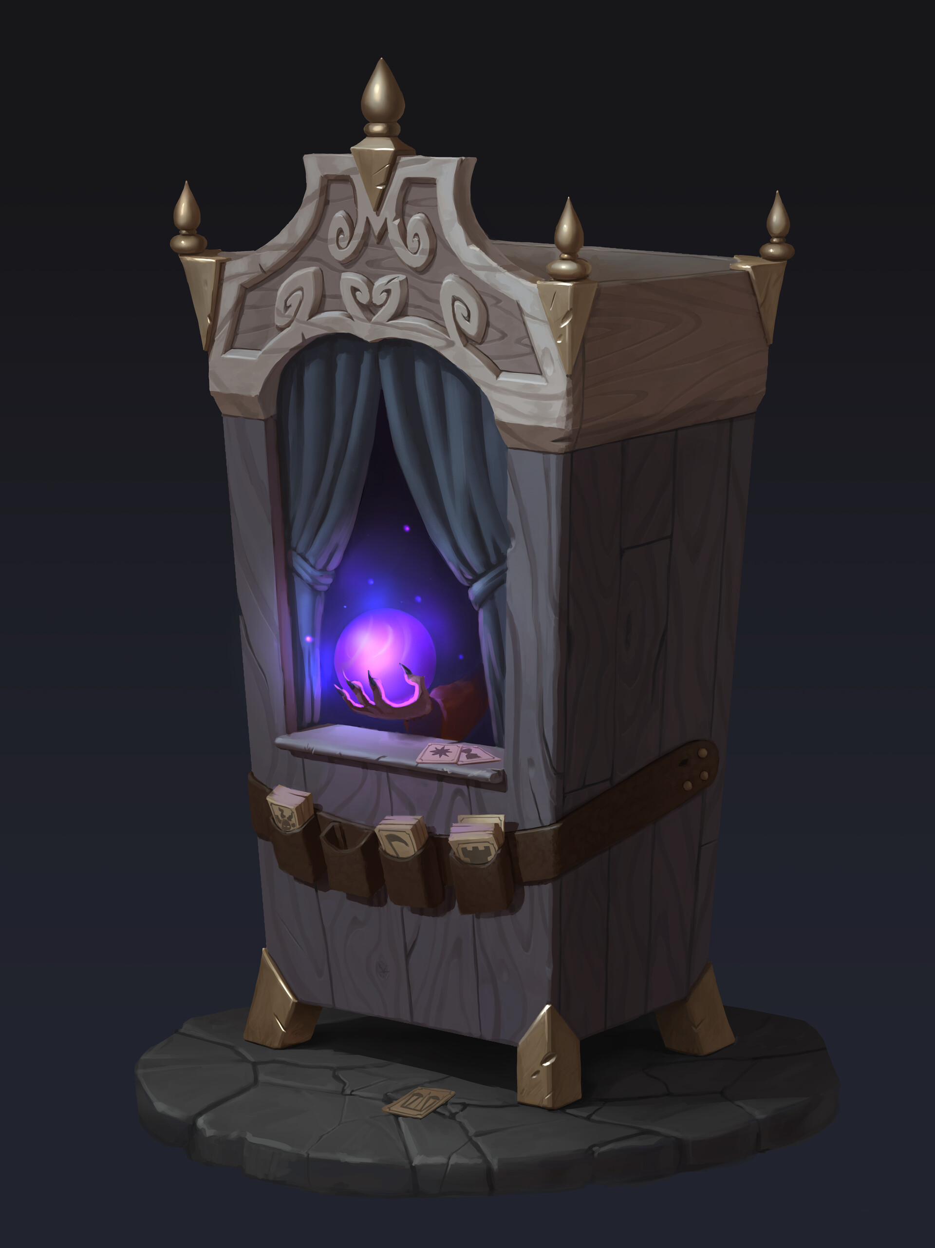 ArtStation Fortune teller booth