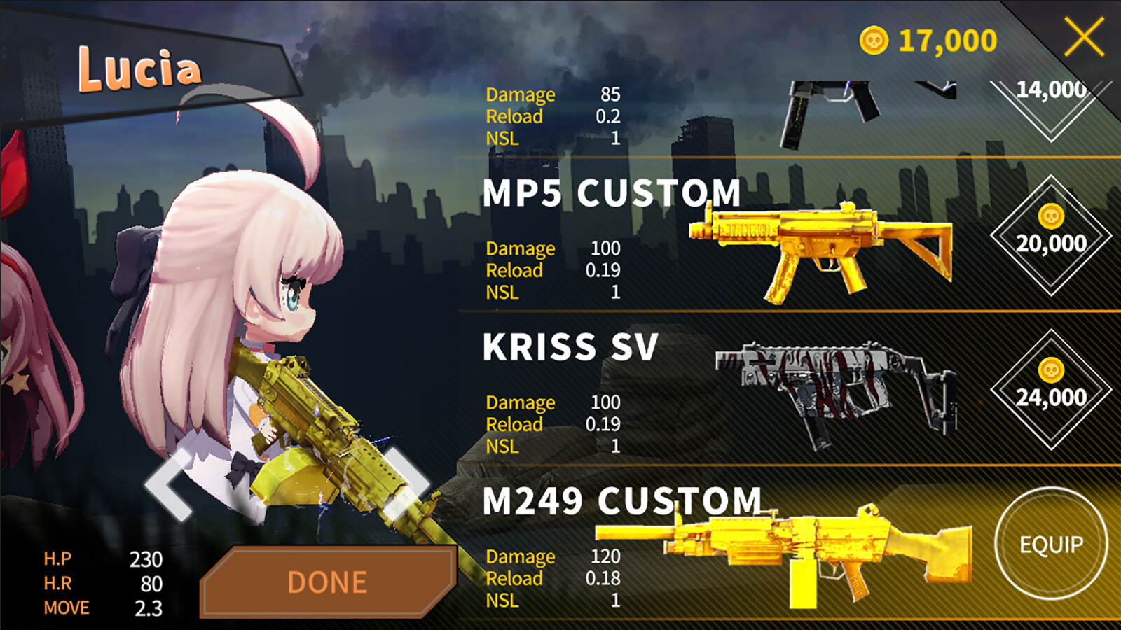 Artstation 219 Gun Girls Mobile Game Kuks 123