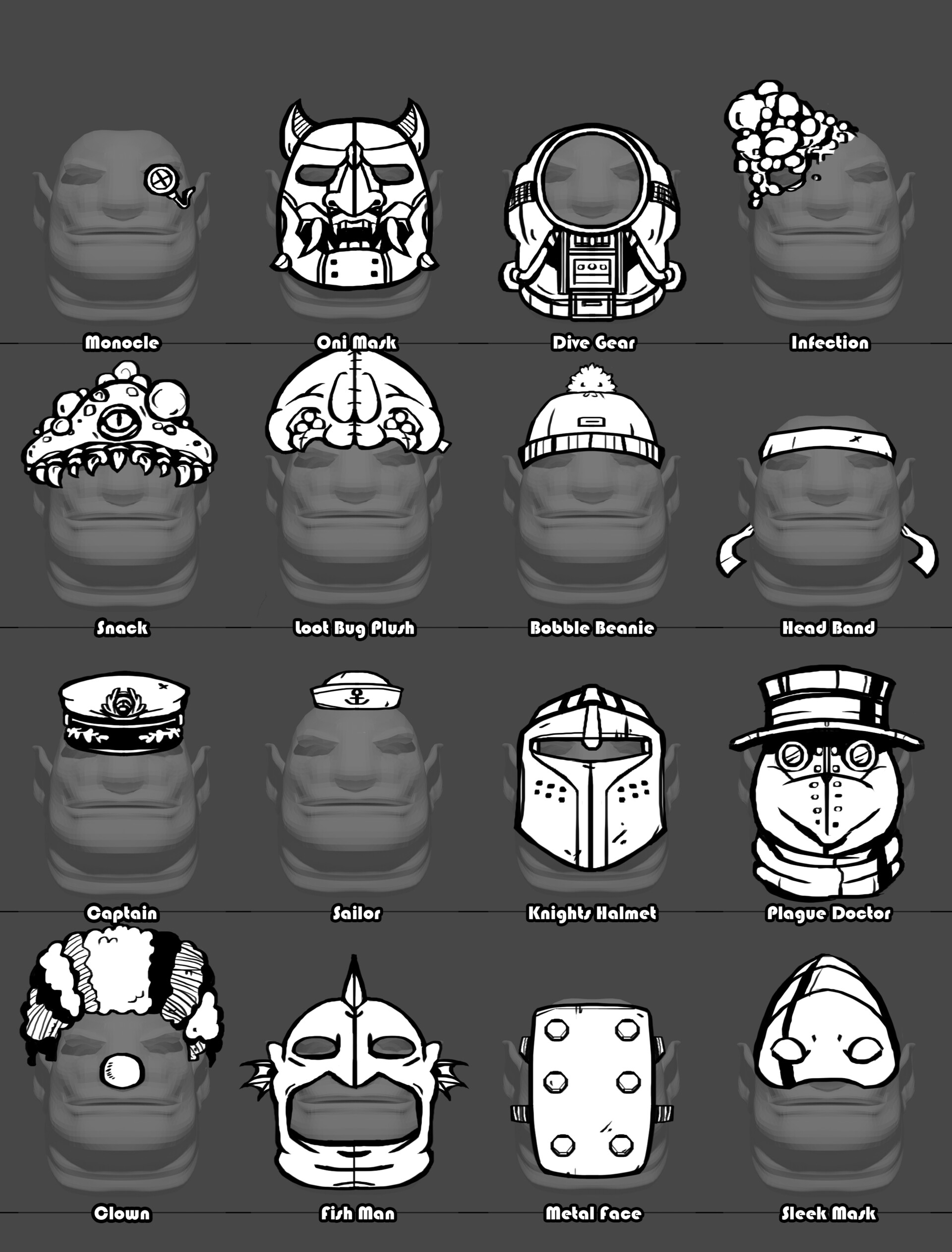 Artstation Drg Headgear Concepts Unofficial Jordan Brockway