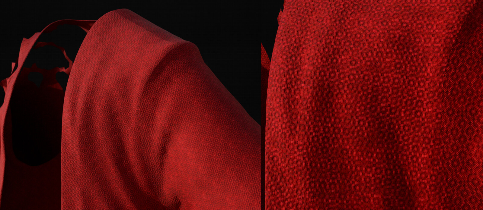 Substance Design + Painter for the Cloth/patterns.