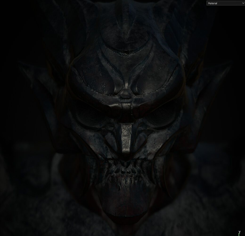 First pass of the Demon Textures