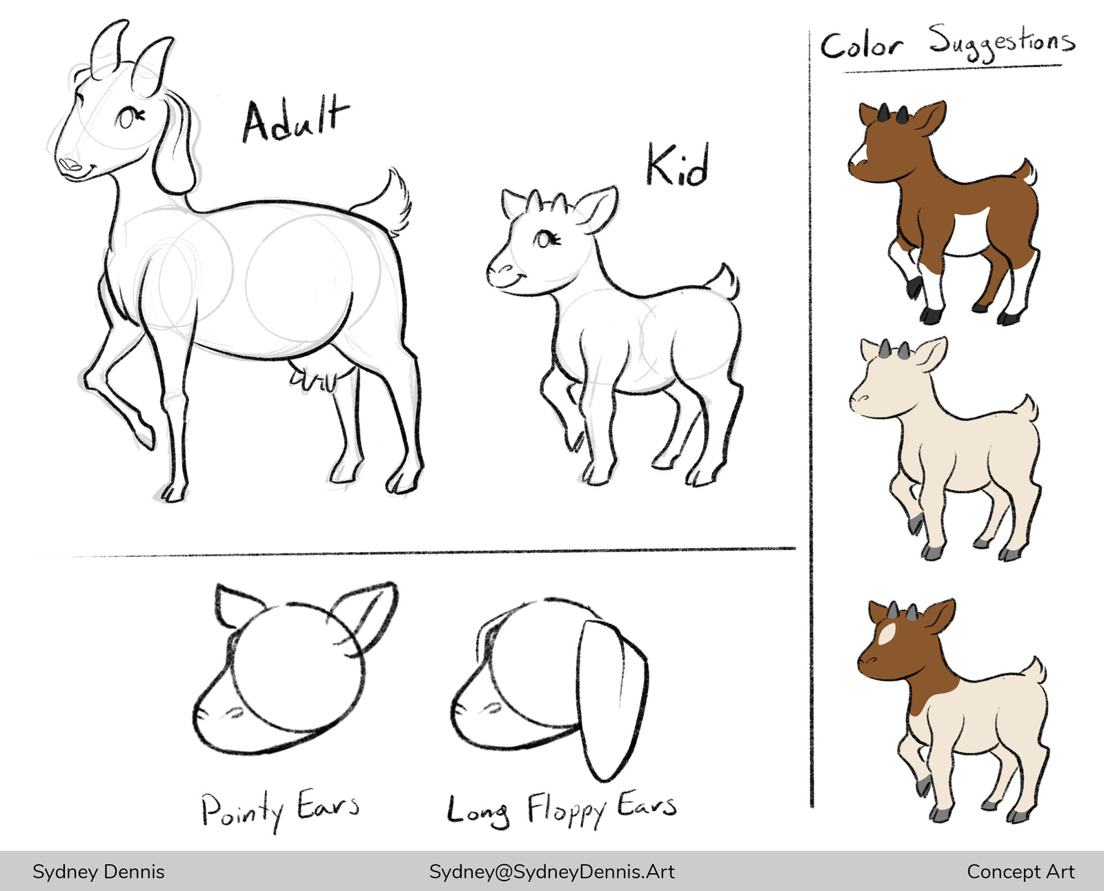 Initial Concept Sketches