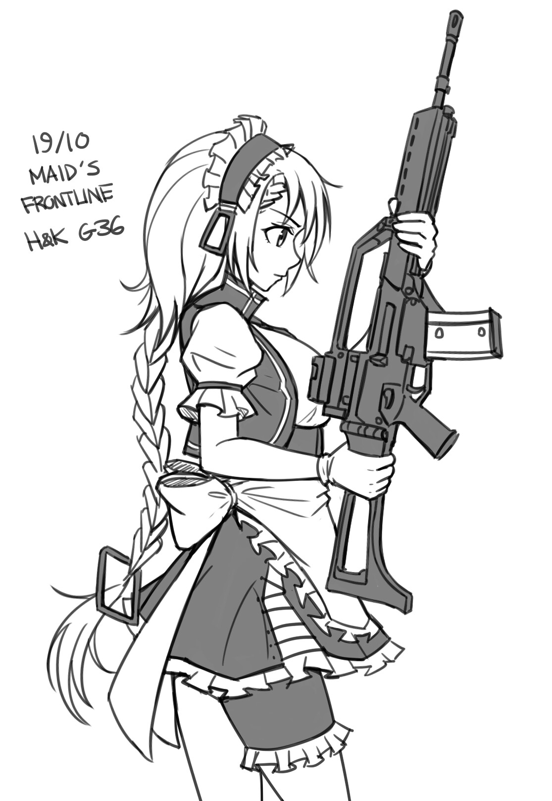 Girls Frontline G36C