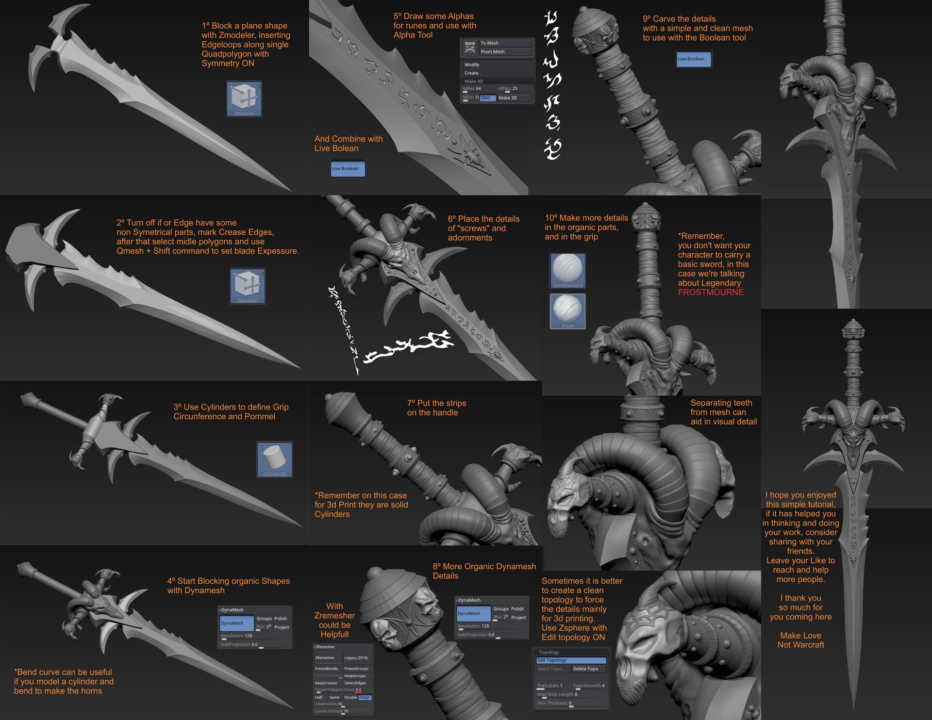 Marco Amano Frostmourne Breakdown