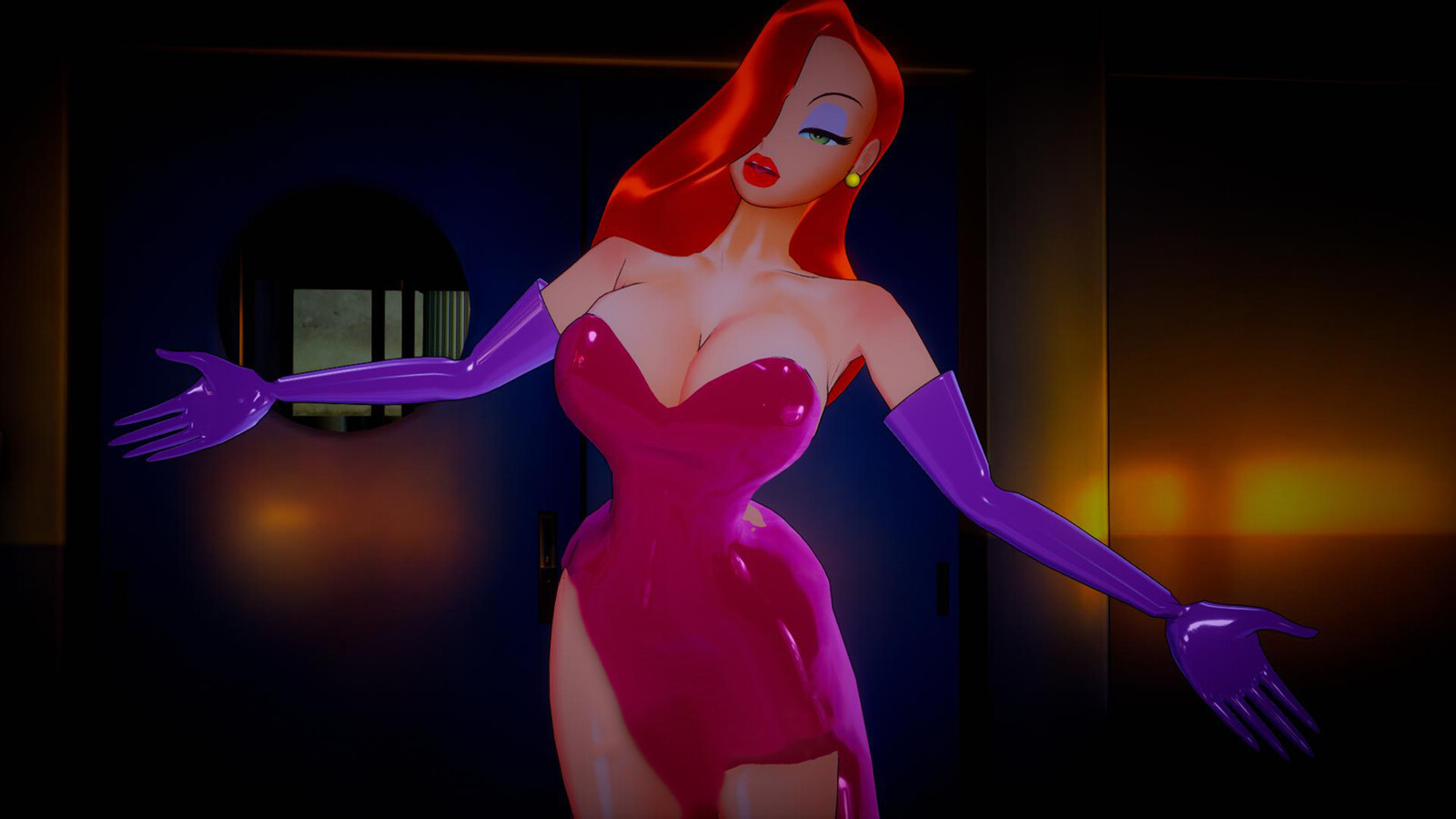 What would Jessica Rabbit look like as Div Plavalagun. 
