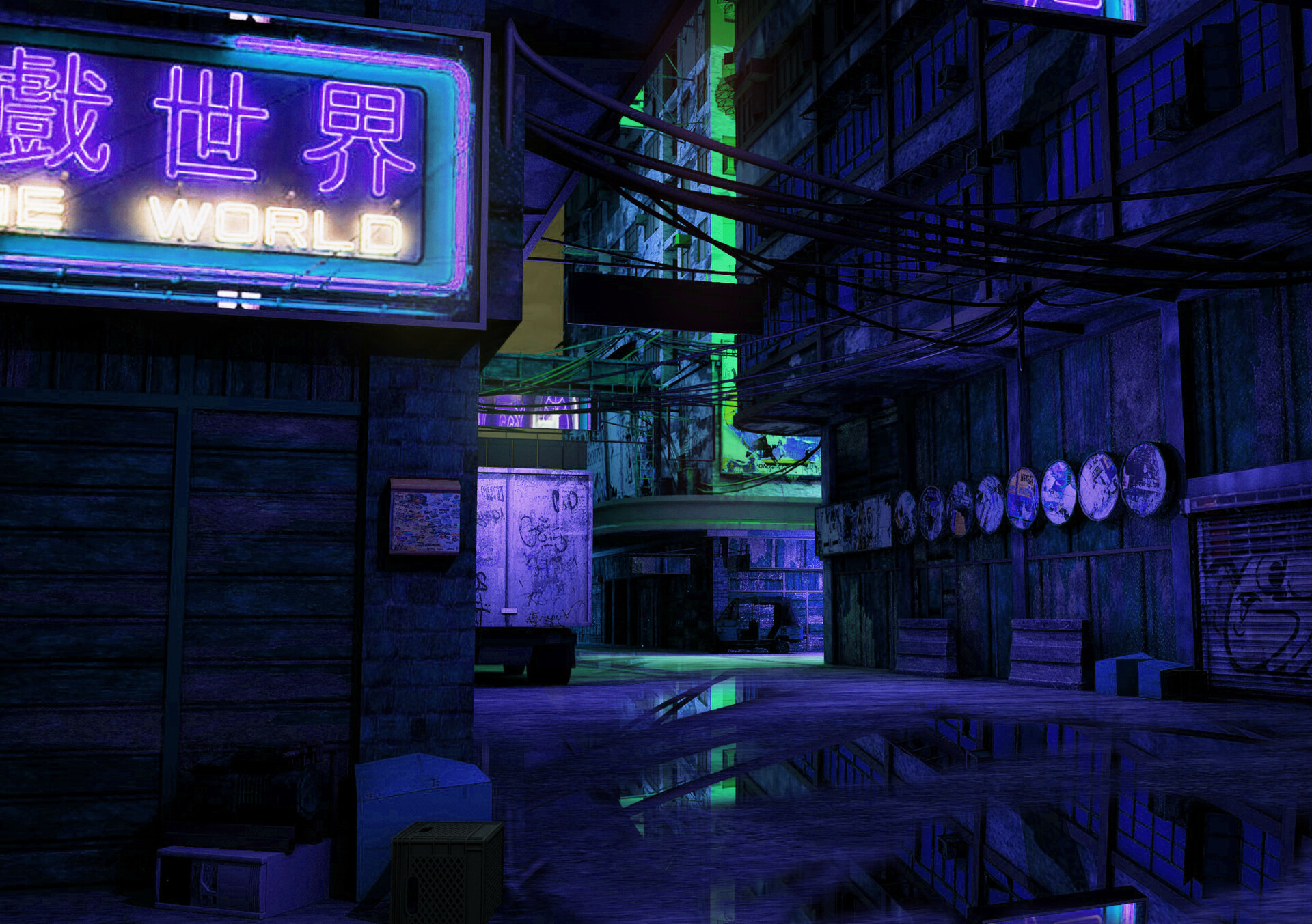 Artstation Future Slum 2020 Simon D Attilia