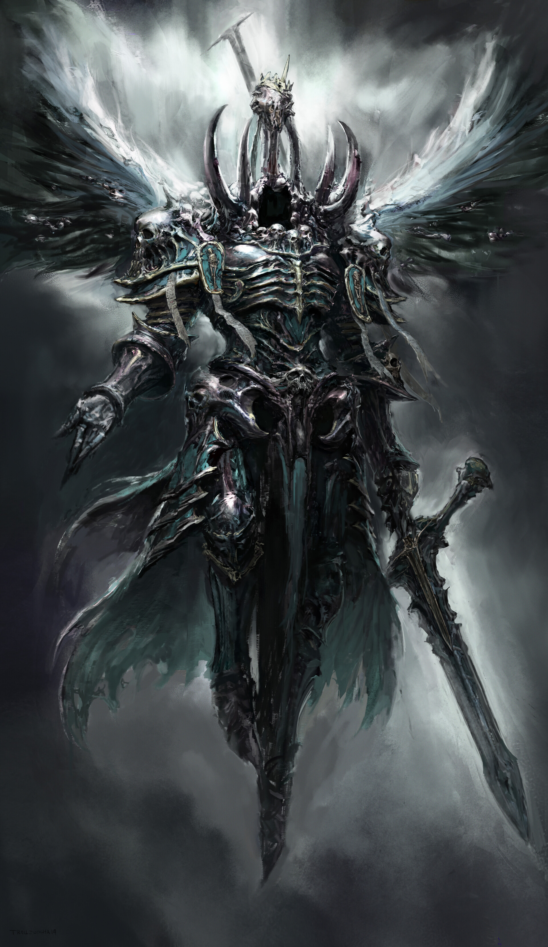 ArtStation Demonic angel