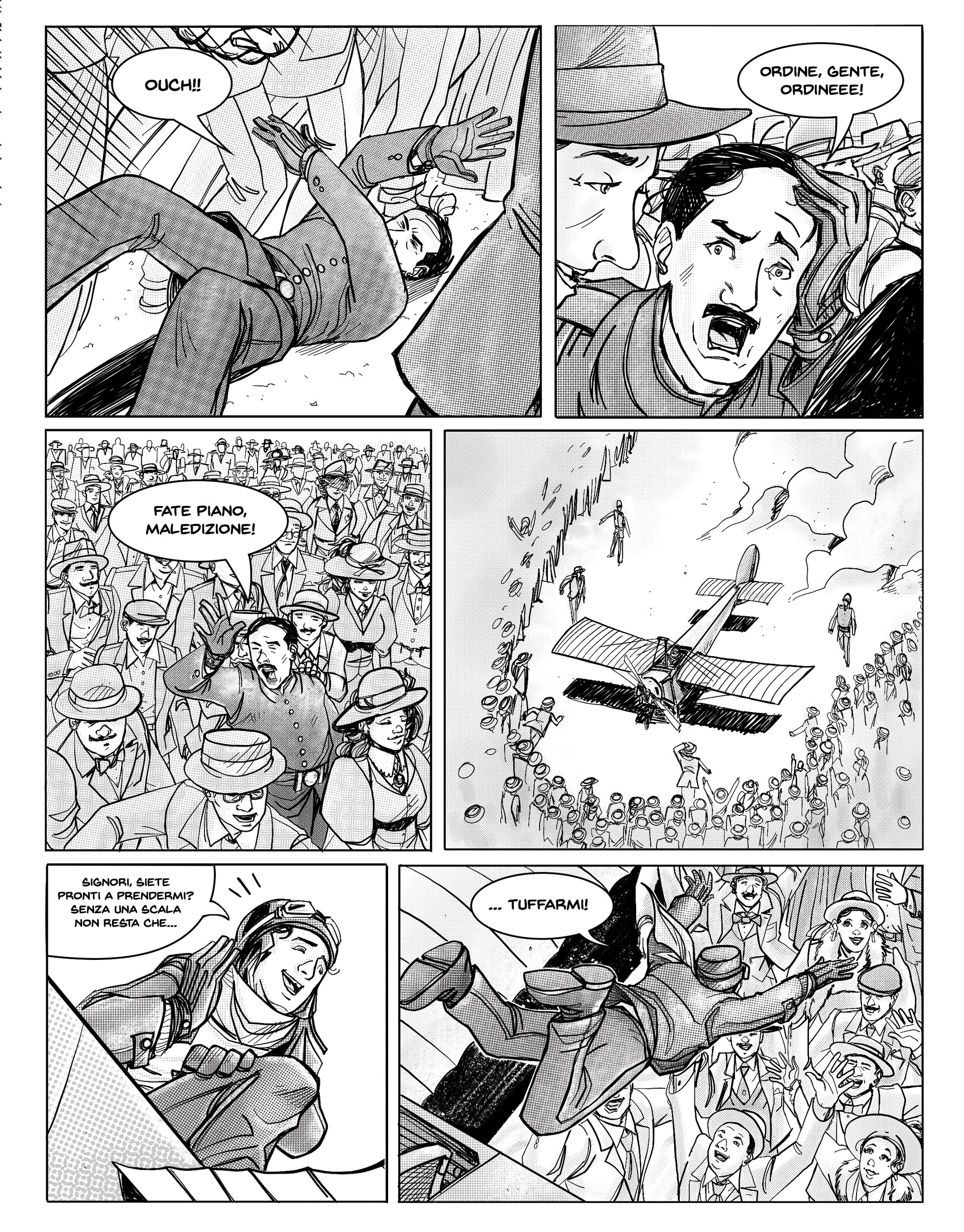 Matteo Aversano - Sempre Più in Alto! - Personal graphic novel project