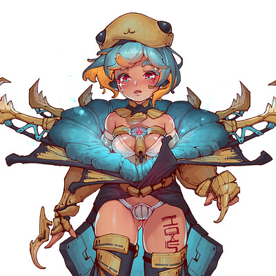 Artstation Ziean 第一型子安