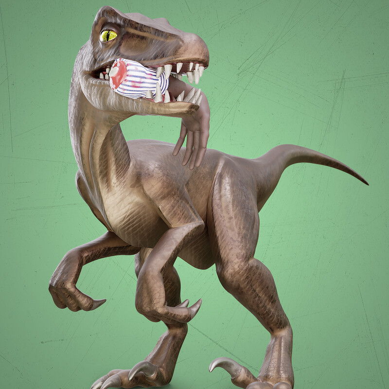 Jurassic Park’s raptor