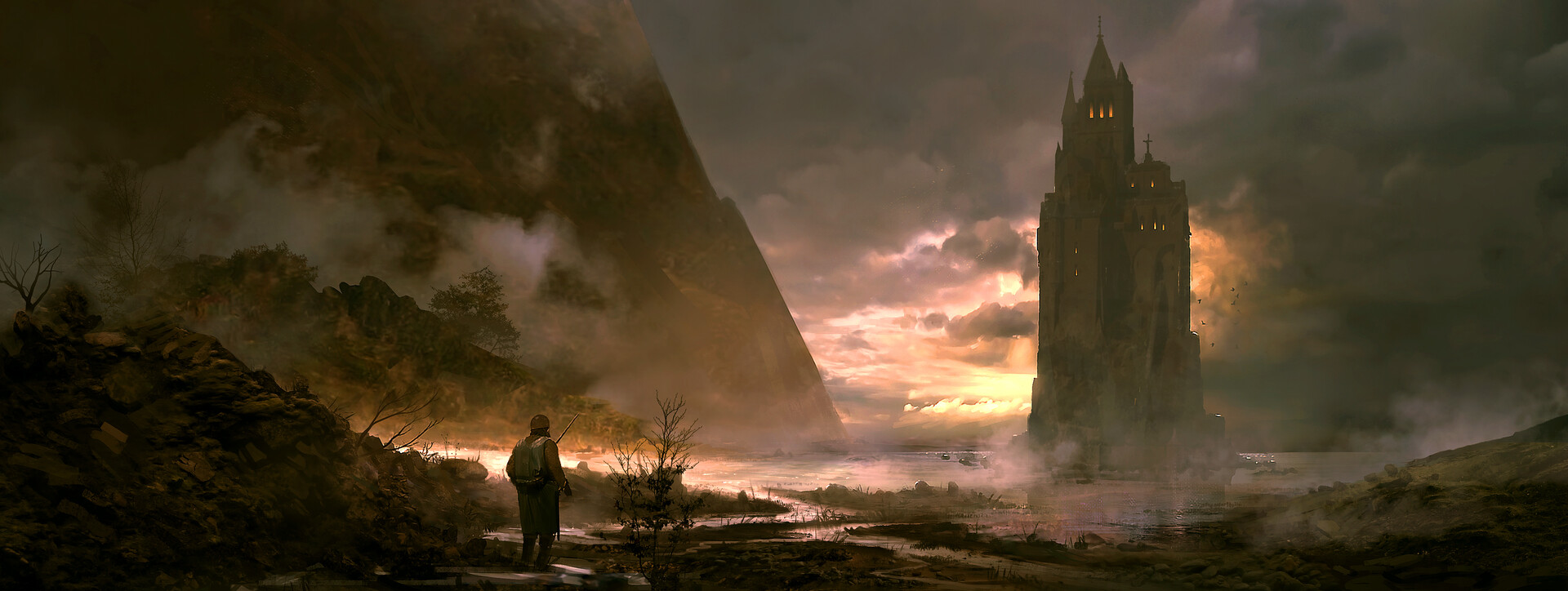 Solitary Castle 2 by Shimamoto ImaginaryCastles