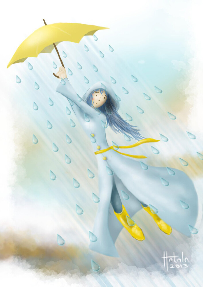 Artstation Rain Fairy Martin Hatala