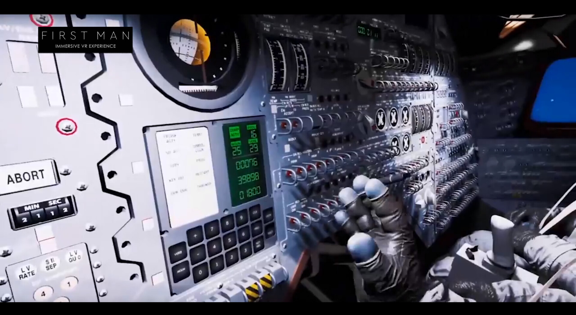 Apollo Command Module Cockpit