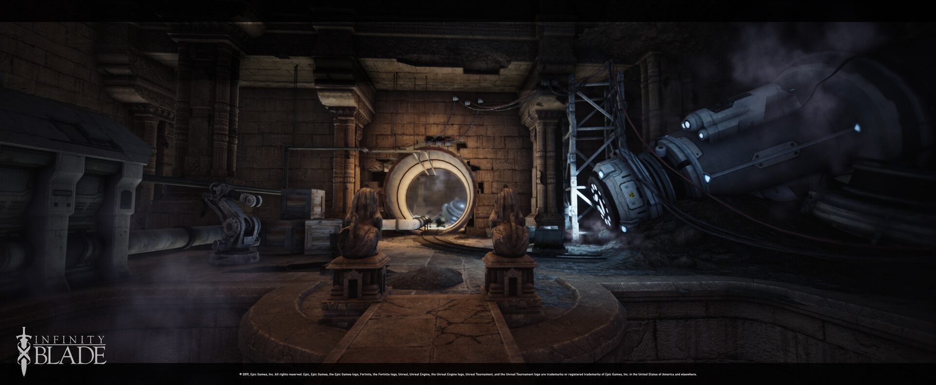 Artstation Infinity Blade Hideout Lighting And Level Art Bogomil Urukov