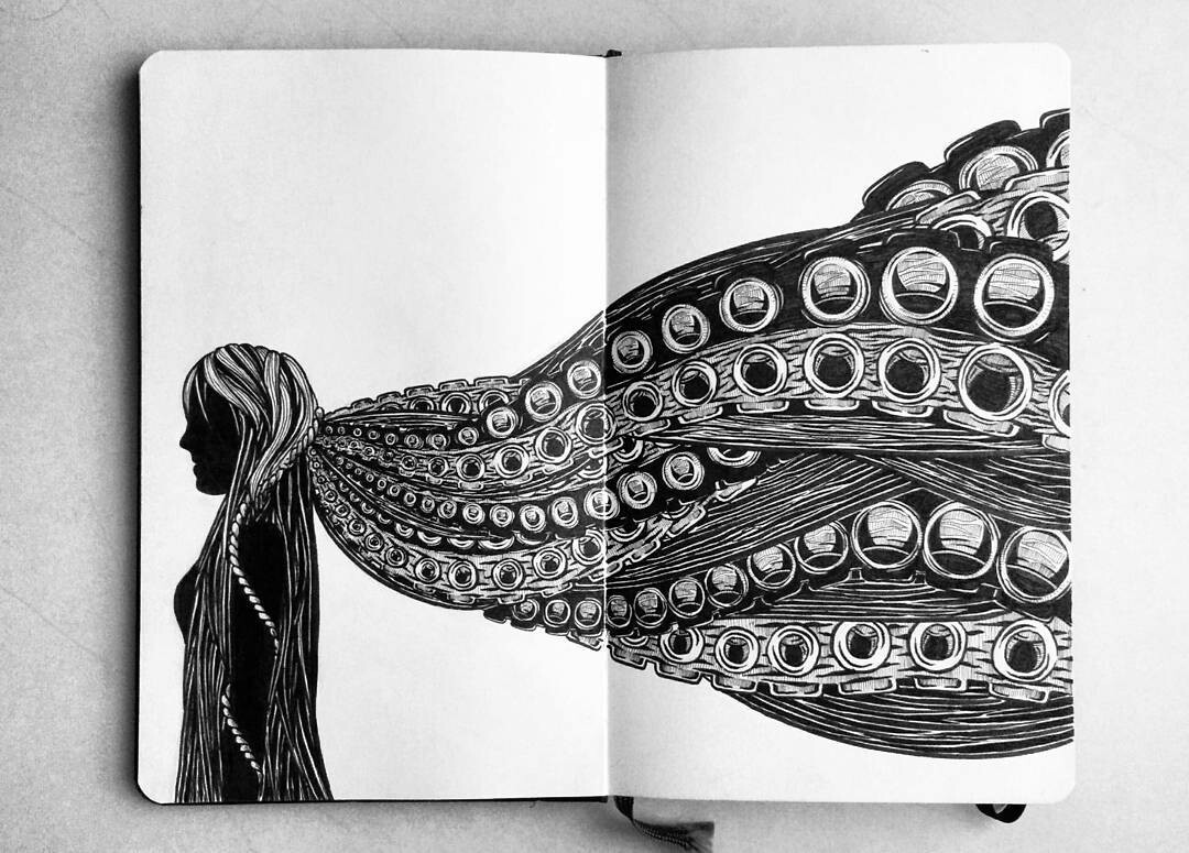 ArtStation - Pen on paper