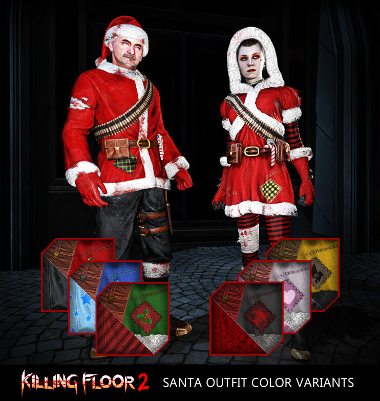 Artstation Killing Floor 2 Yuletide Horror Christmas Event Louice Adler
