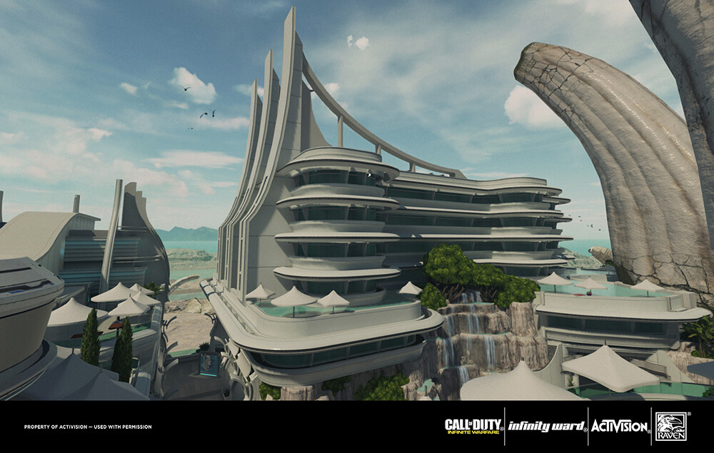Artstation Call Of Duty Infinite Warfare Map Mp Turista