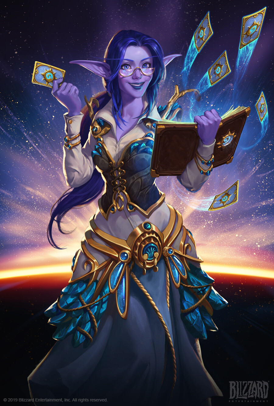 Artstation Elise Starseeker Blizzcon 2019 Key Art Will Murai