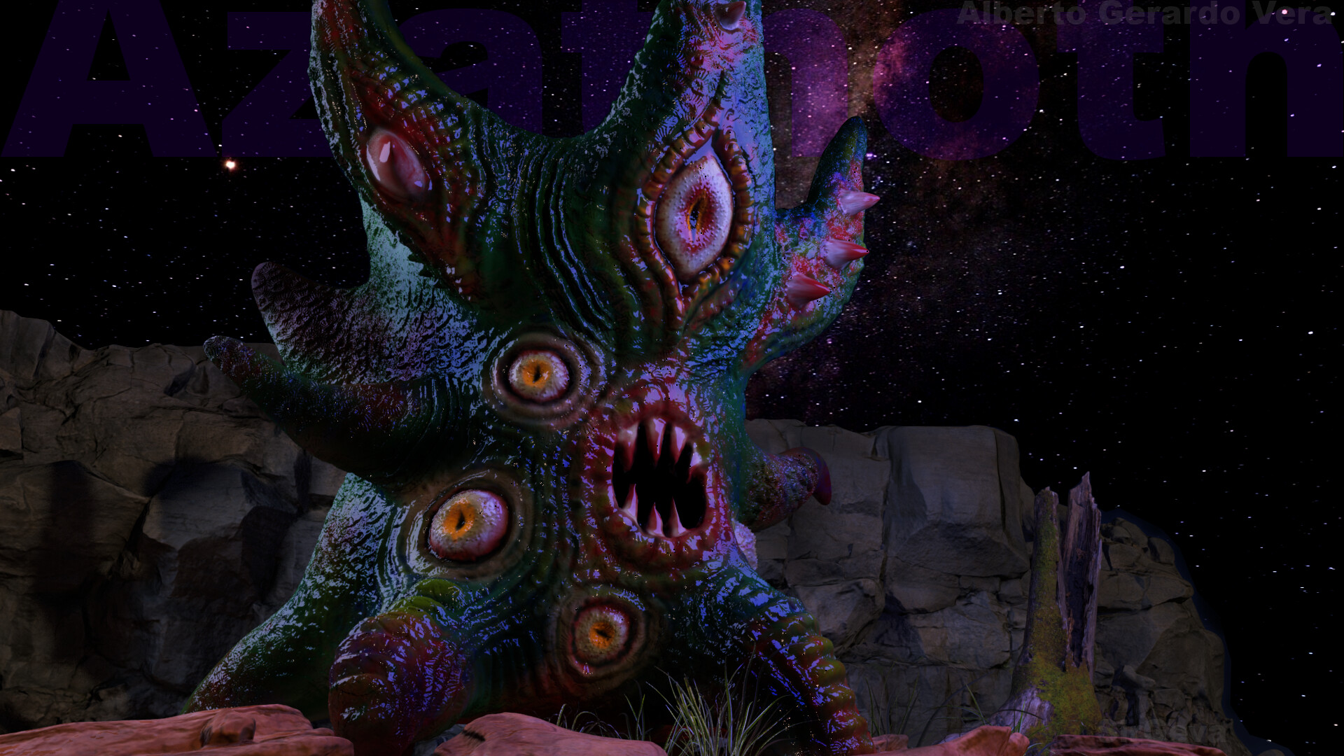 artstation azathoth alberto gerardo vera
