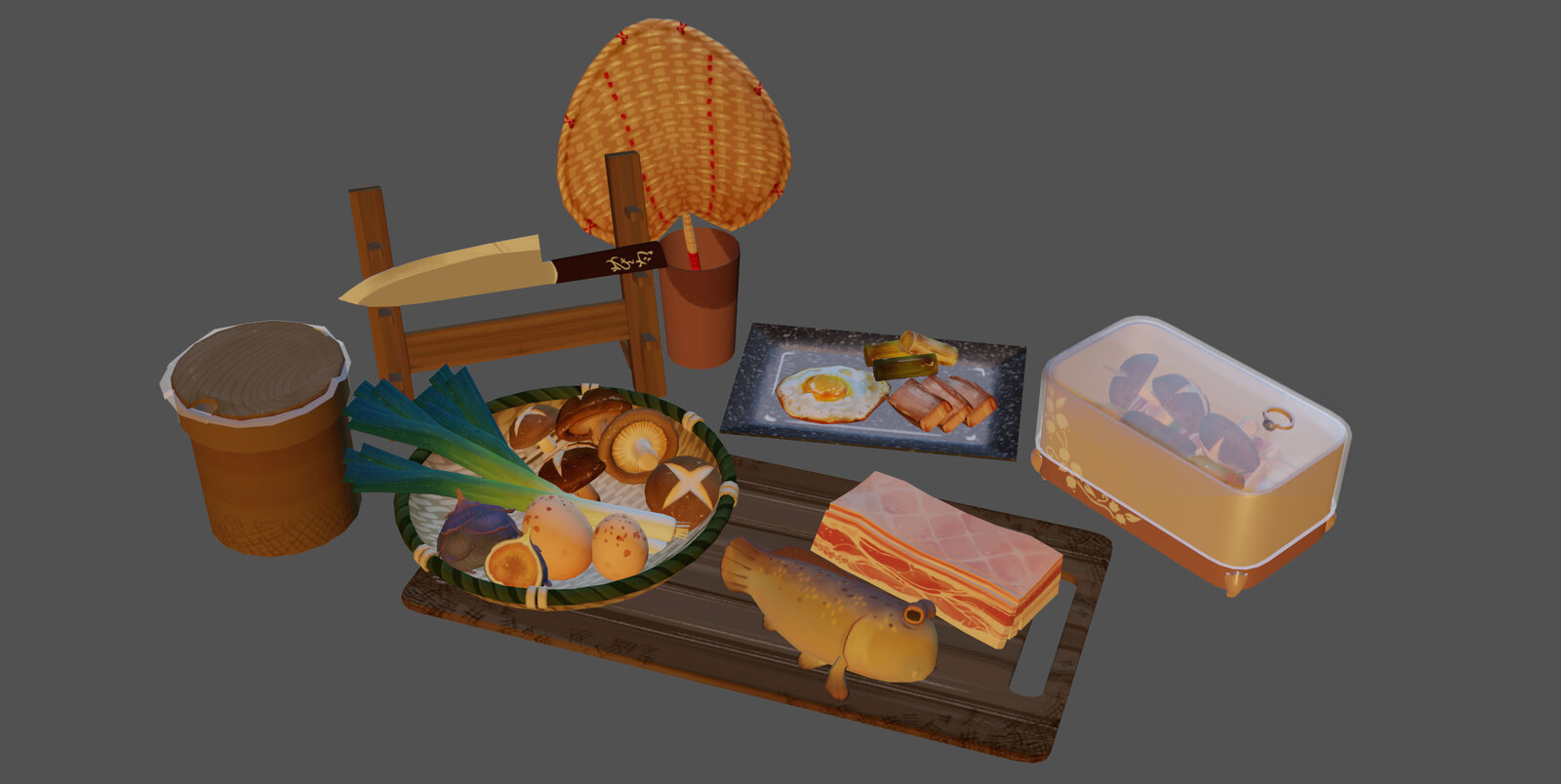 Props and Ingredients