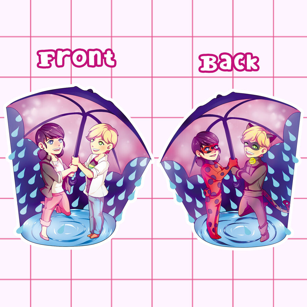 Ototobo Miraculous Ladybug Double Sided Charm