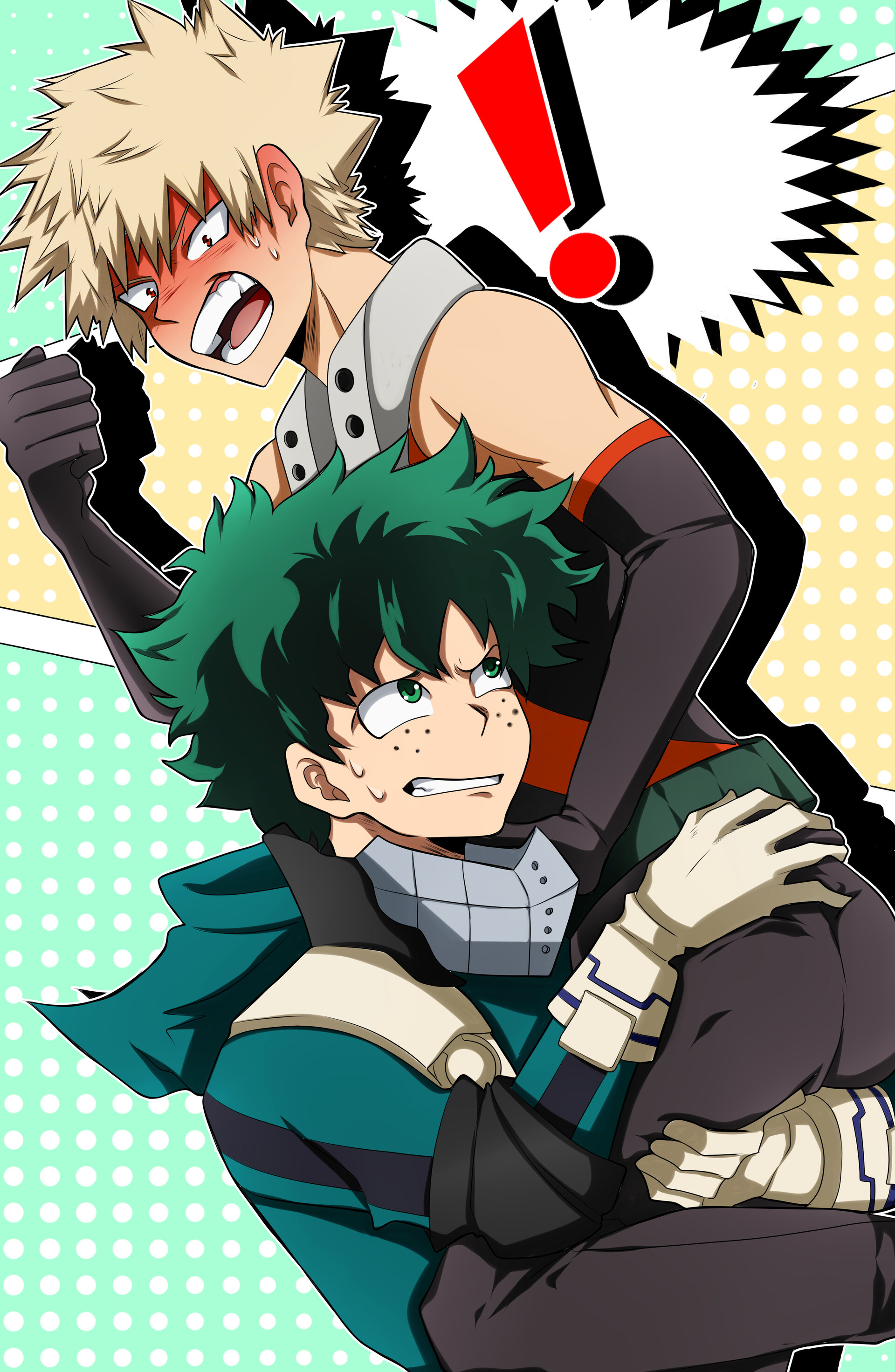 Artstation Bakudeku From Bnha Illustration Print Marco Kawasaki