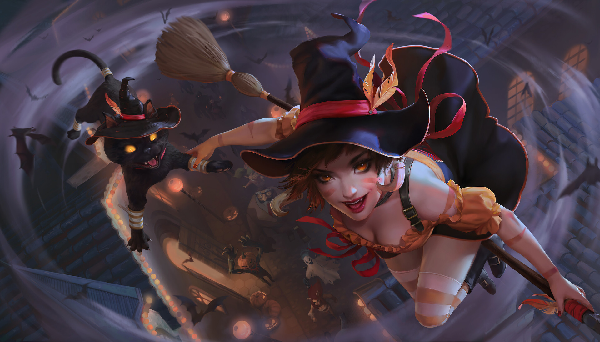 Artstation Nidalee Halloween Oxan Studio