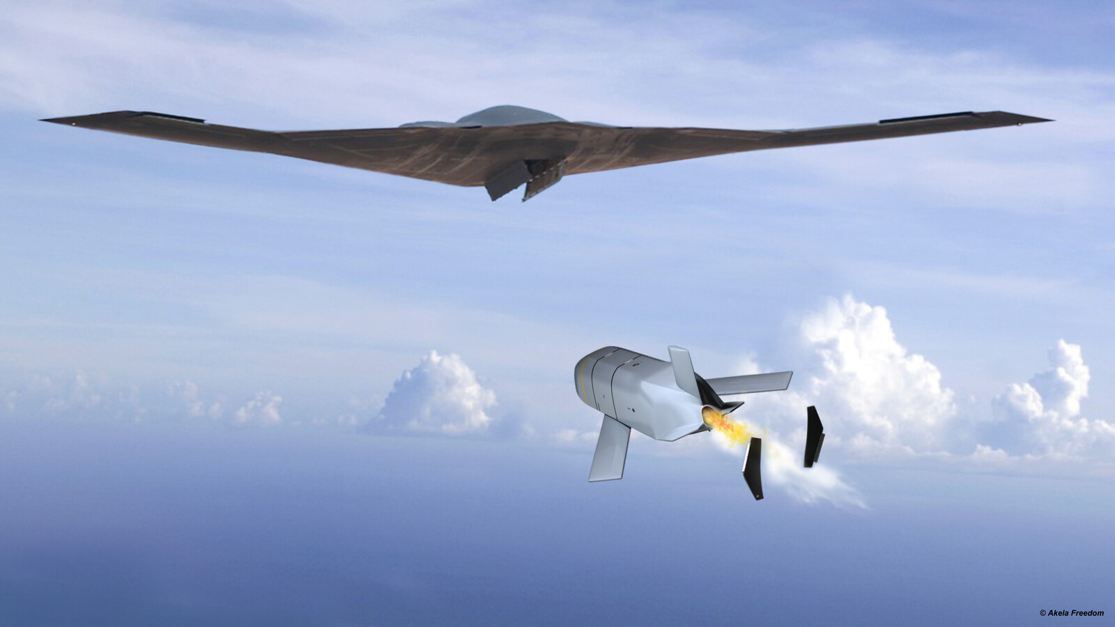 AGM-158A (Launch from B-2)