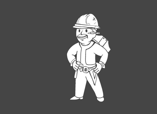 Fallout 4 Sim Settlements RoTC Pip Boy Icon - Construction