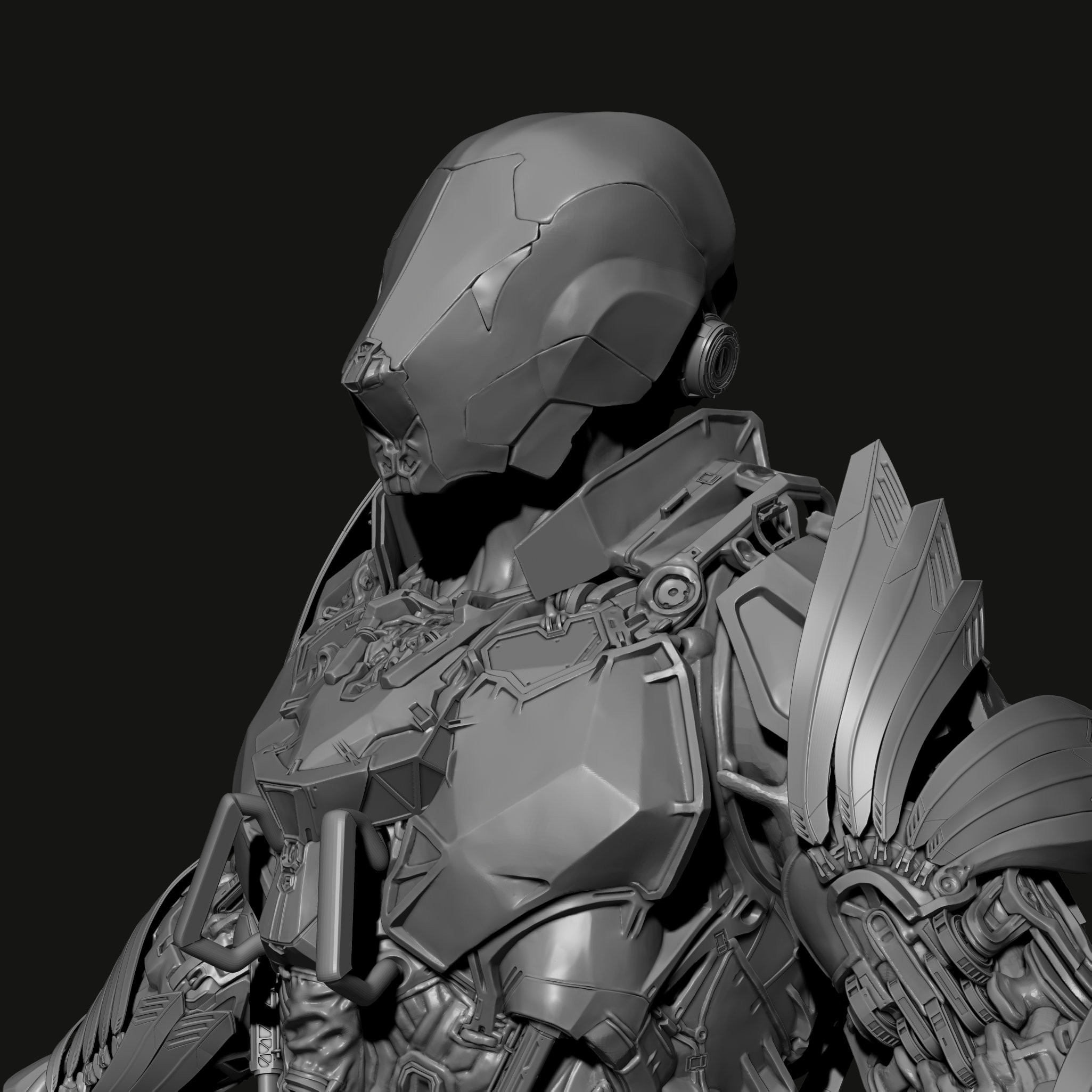 Artstation The Dark Eagle Work In Progress Part 2 Jesse Irvin