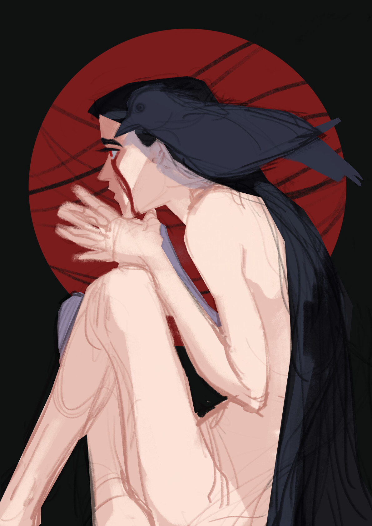Artstation Why Do You Cry Katharine Zheng,One And Only Chrome Hair Color
