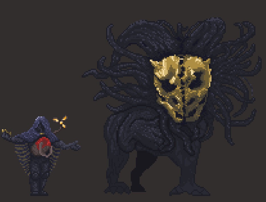 Sprites Used in the Scene