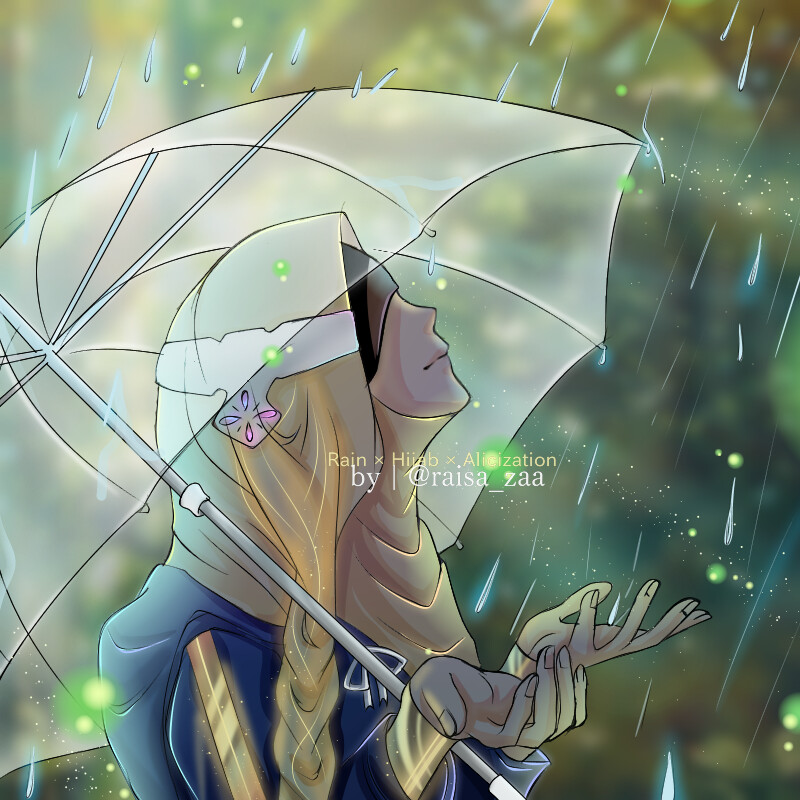 ArtStation - Alice × Hijab Fanart, Raisa Zaa