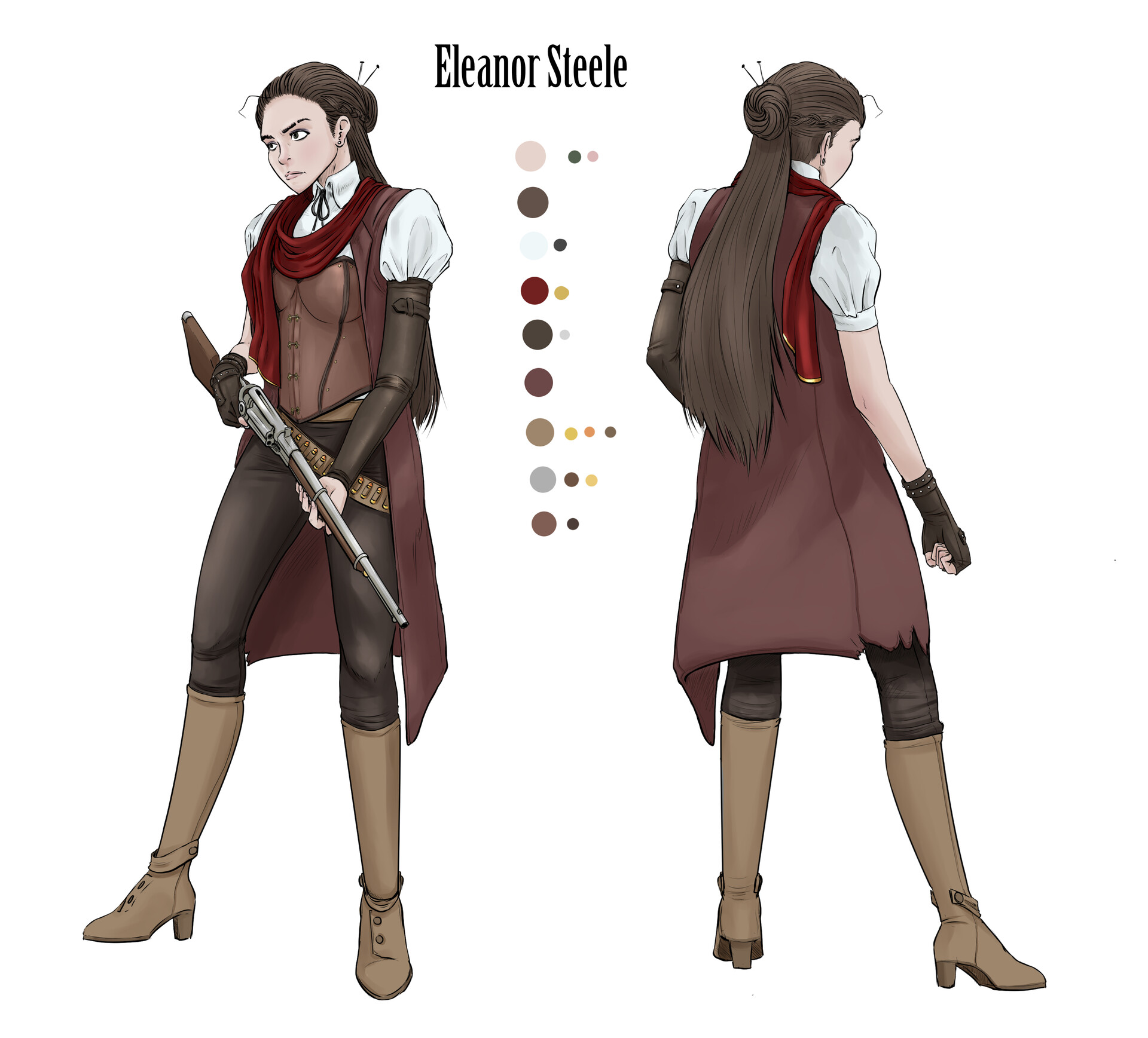 ArtStation - Eleanor Steele - Character Design (2018)