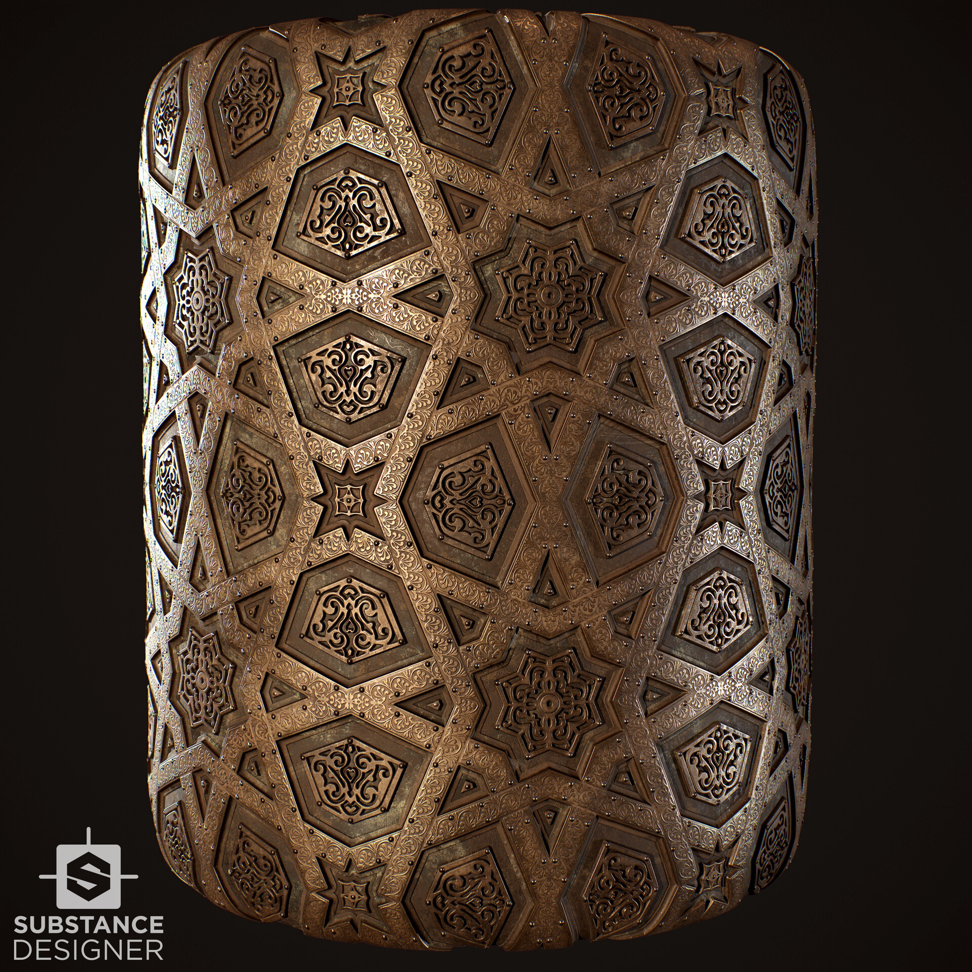 Artstation Moorish Pattern Doru Bogdan