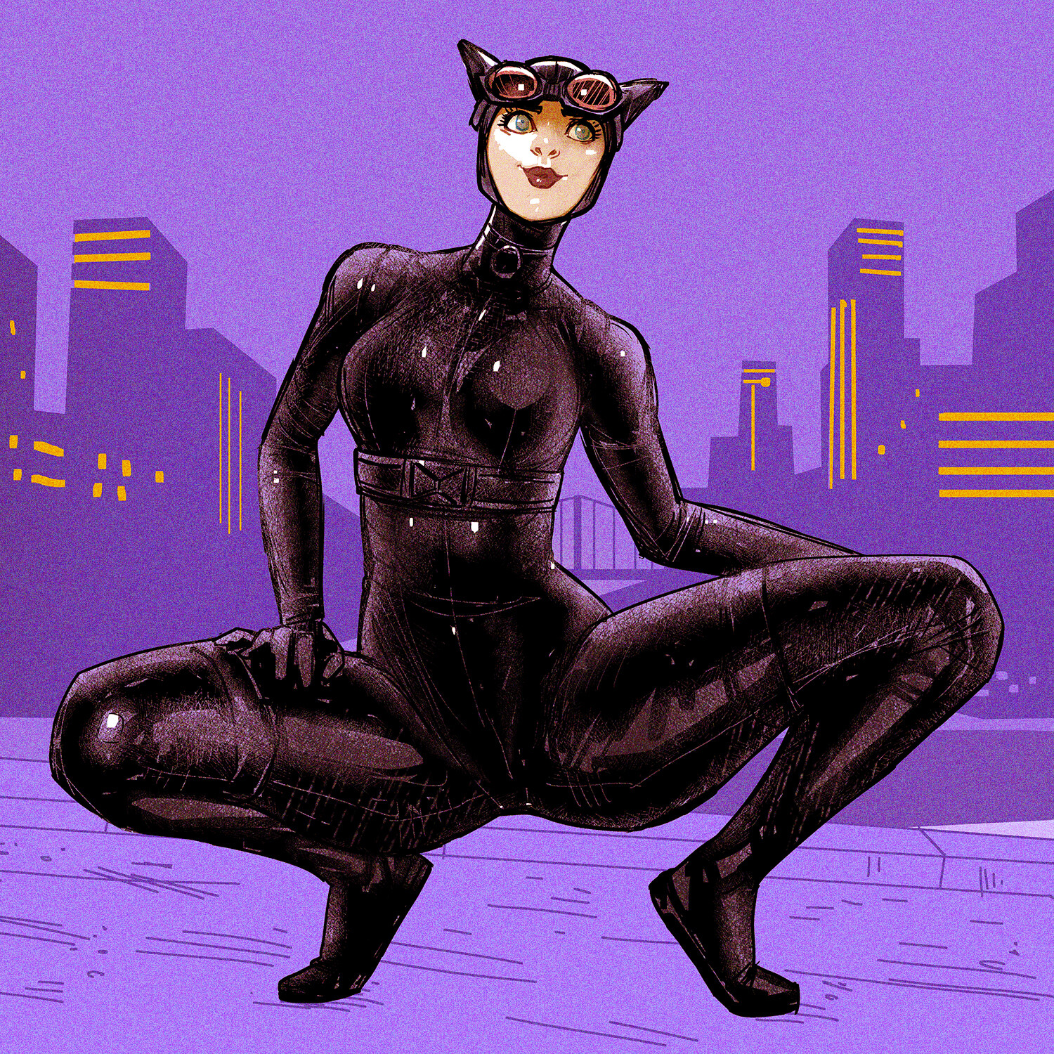 Catwoman, Dave CaveDraws.