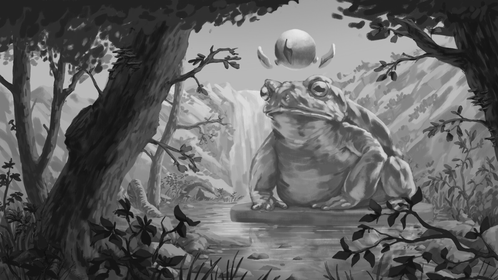 Black and White rendering