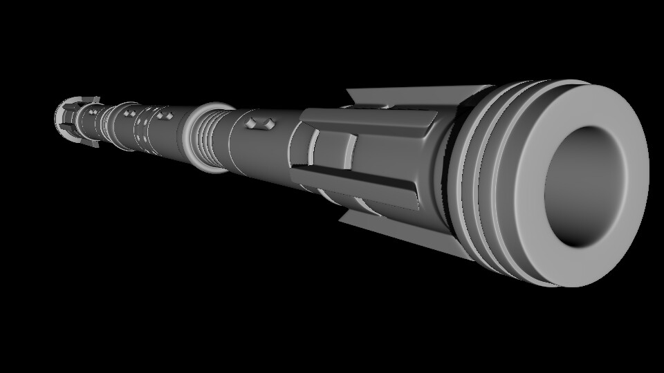 Artstation Darth Maul Lightsaber 3d Model Jose Negron