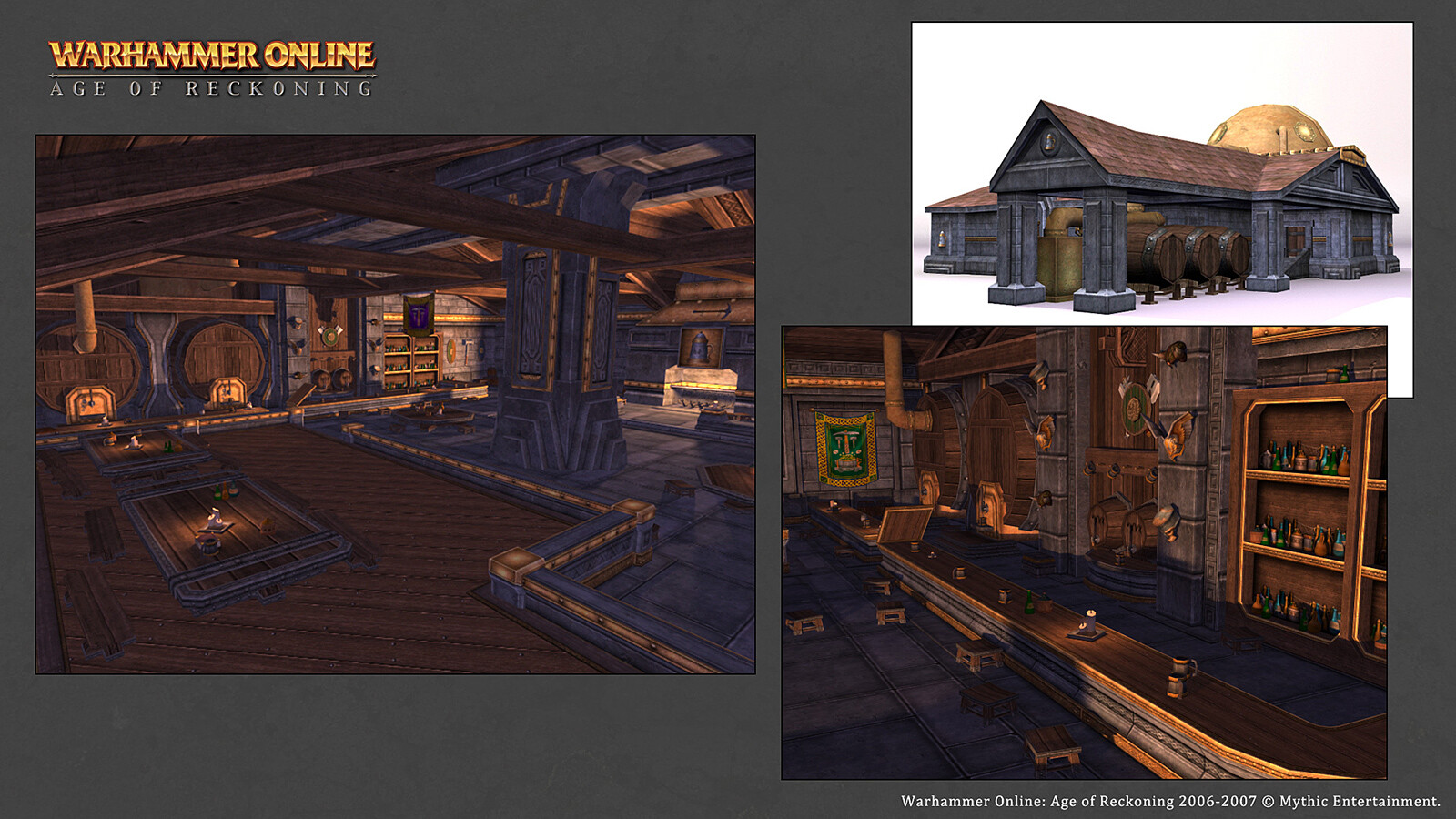Dwarven Tavern structure created for Warhammer Online. (Diffuse and Specular maps only)