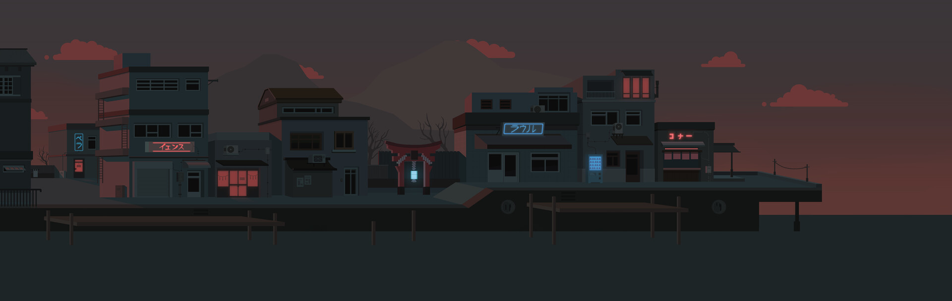 Artstation 2d Game Project Environment Design Level Design