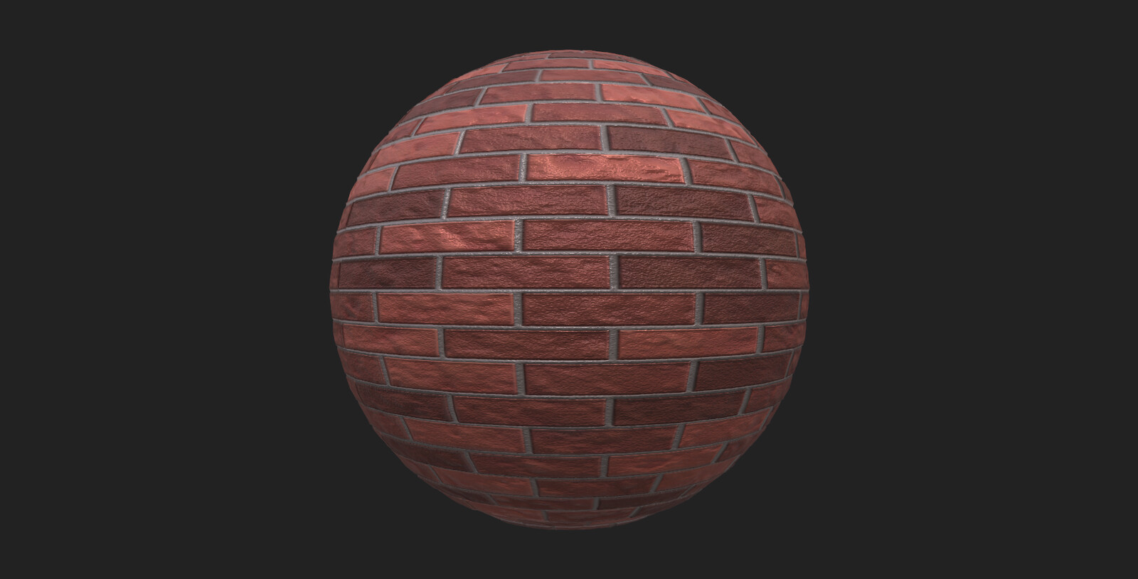 Red brick texture pbr