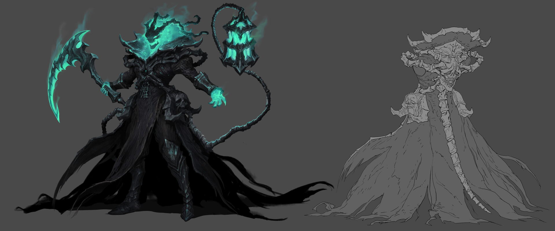Thresh concept art from The Climb.