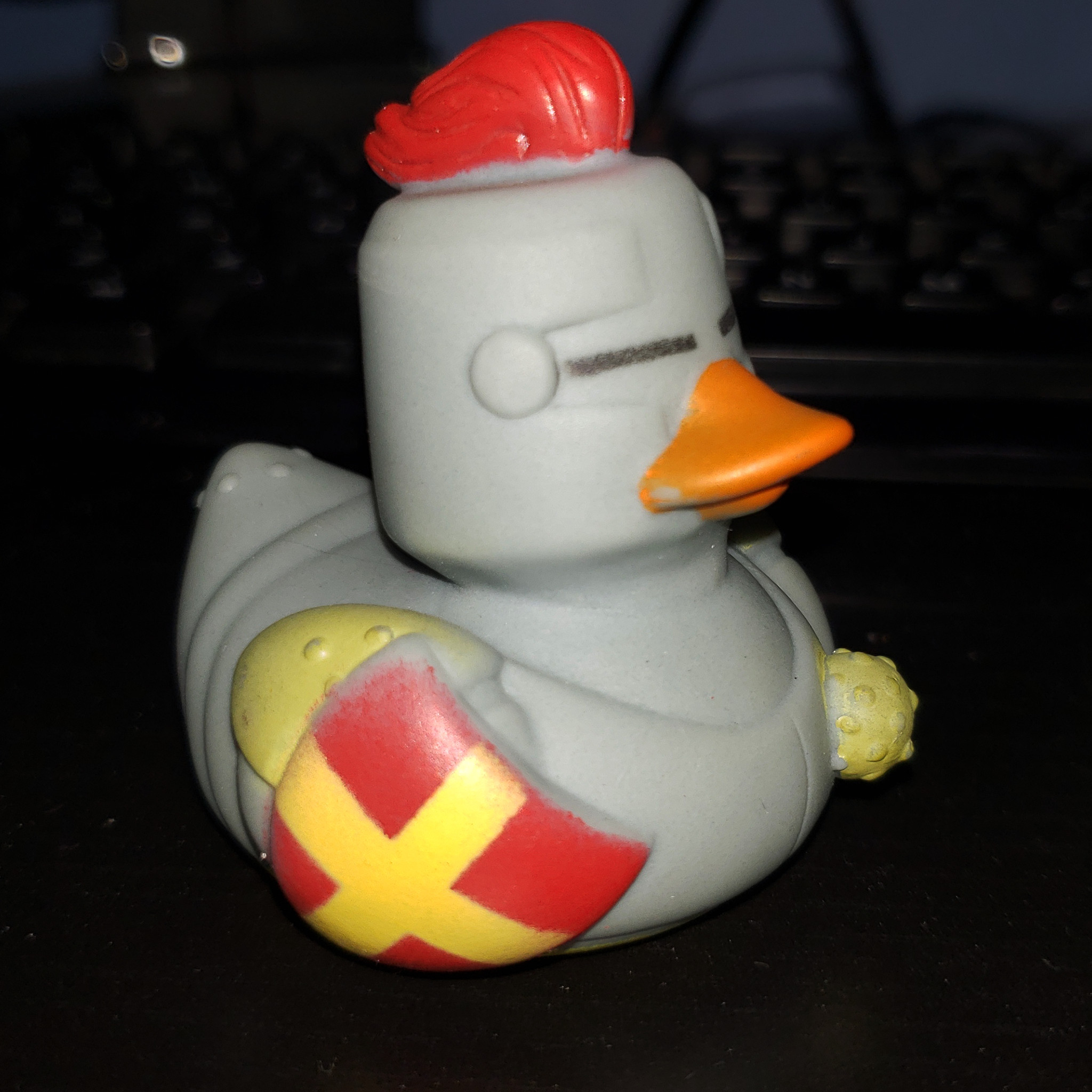 Photo of duck toy reference.