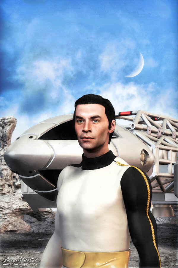 Tribute to Space: 1999 (Martin Landau potrait)