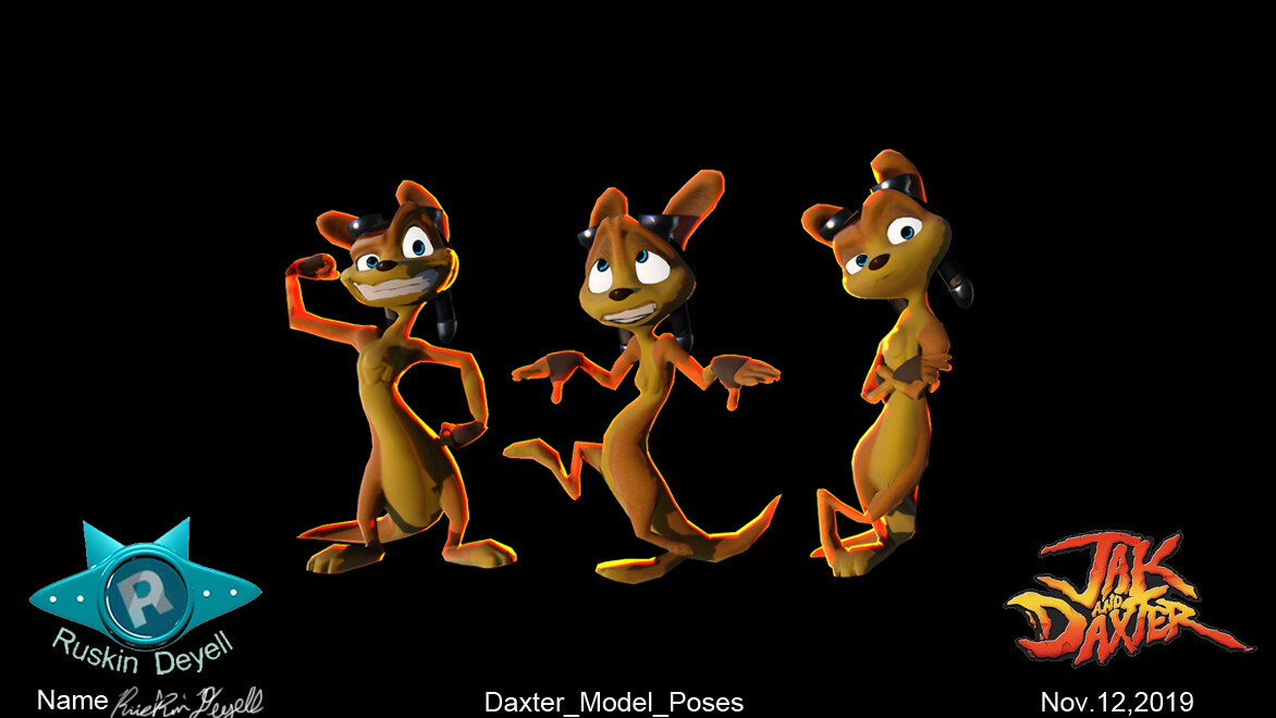 Artstation Daxter Tribute Ruskin Deyell
