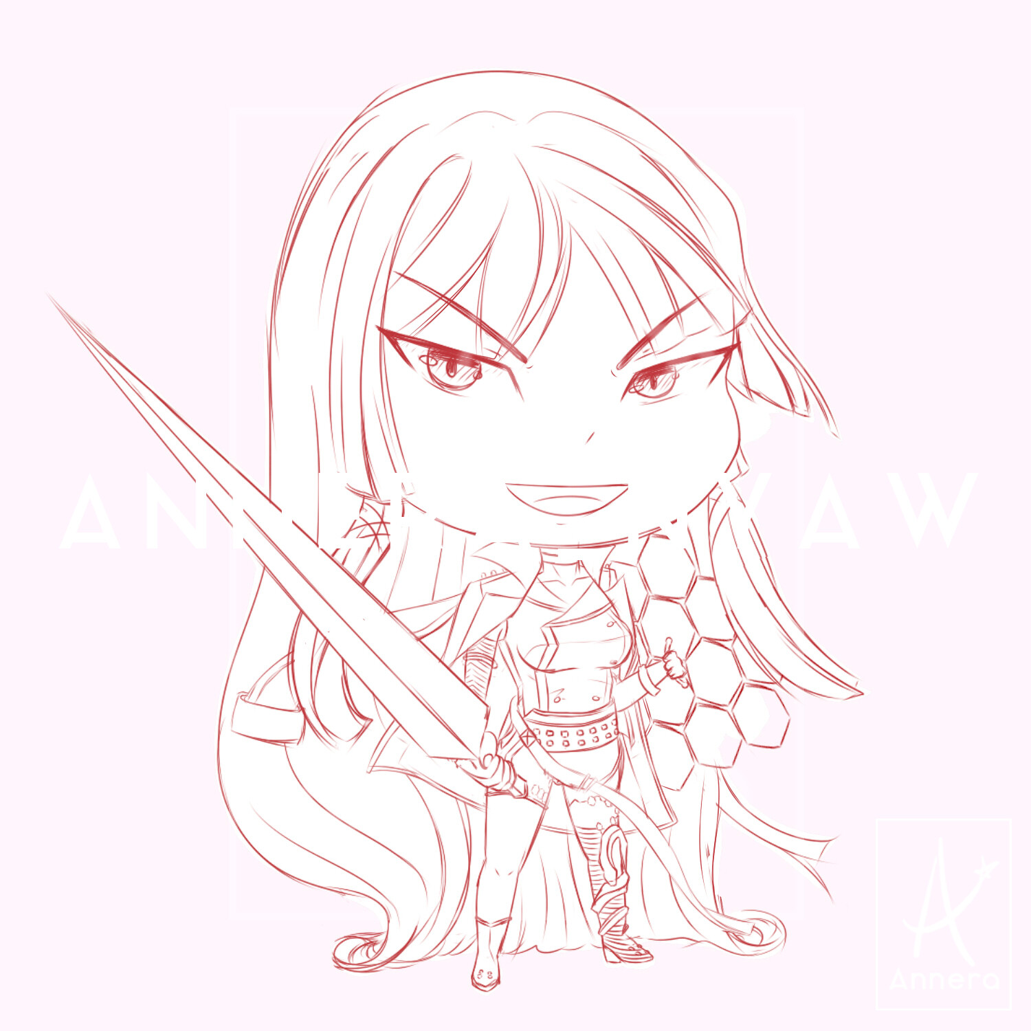 Annera Nyaw - [Fan Art] Lilias Chibi version - Epic Seven