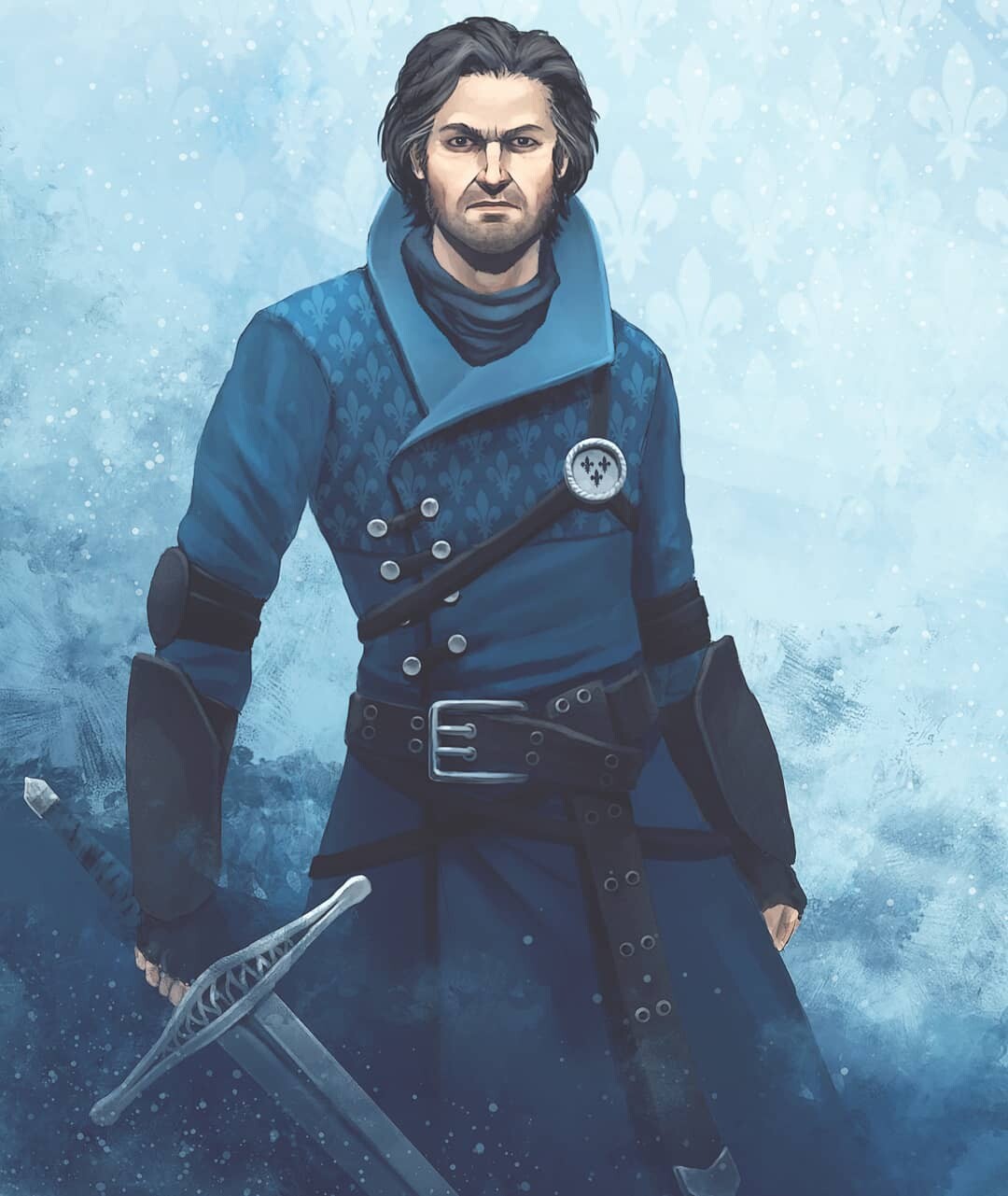Vernon Roche (the Witcher) alternative look by Olga Kharitonova : r ...